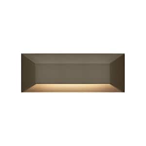 Nuvi Hardwired Bronze Low Voltage LED Stair Light