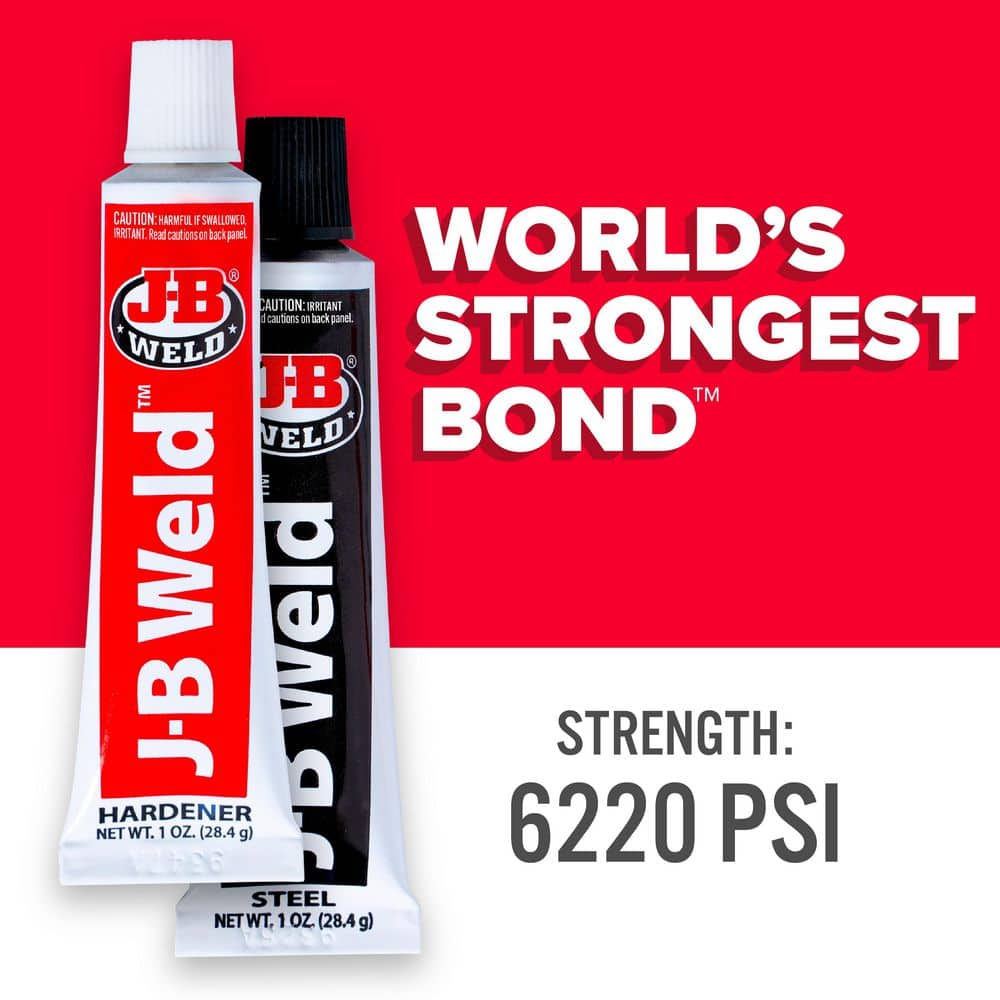 J-B Weld Two 1 oz. Twin Tube Cold Weld Epoxy 8265-s - The Home Depot