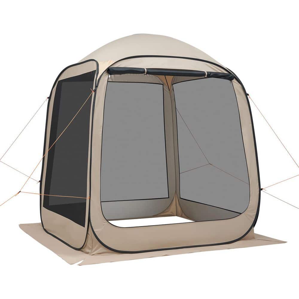 Screen House Tent, 6 x 6 ft. 4-6 Person Pop Up Screen Tent