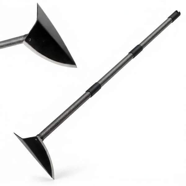 Misopily 60 in. Heavy Duty Triangle Hoe with Sharp Edge Blade for ...