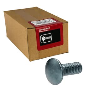 3/8 in.-16 x 1 in. Stainless Steel Carriage Bolt (5-Pack)