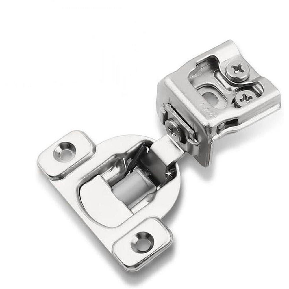 1 Pair-Pack Soft Close 105° Face Frame Cabinet Hinges Concealed Stainless Steel Nickel Finish Self-Closing price history on PriceWatchPro
