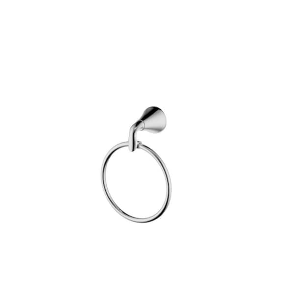 CMI Majestic Towel Ring in Polished Chrome