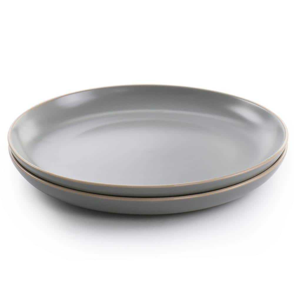 Rockaway 2-Piece 10.5 in. Round Dinner Plate Set
