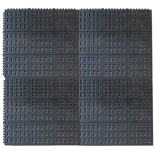 バッファロー　敷物 Buffalo Tools 36 in. x 36 in. Industrial Rubber Anti-Fatigue