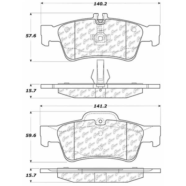 Centric Parts Disc Brake Pad Set