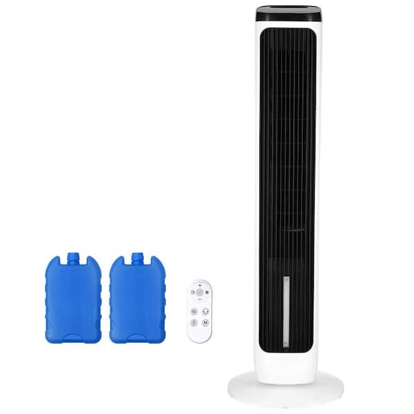 12.2 in. Tower Fan in Multi-Colored 23.3 ft. /s Velocity Quiet Floor Fan 70° Oscillating Fans with 9 Speeds, 4 Modes