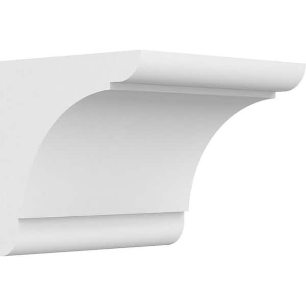 Ekena Millwork 7 in. x 6 in. x 6 in. Standard Olympic Architectural Grade PVC Corbel