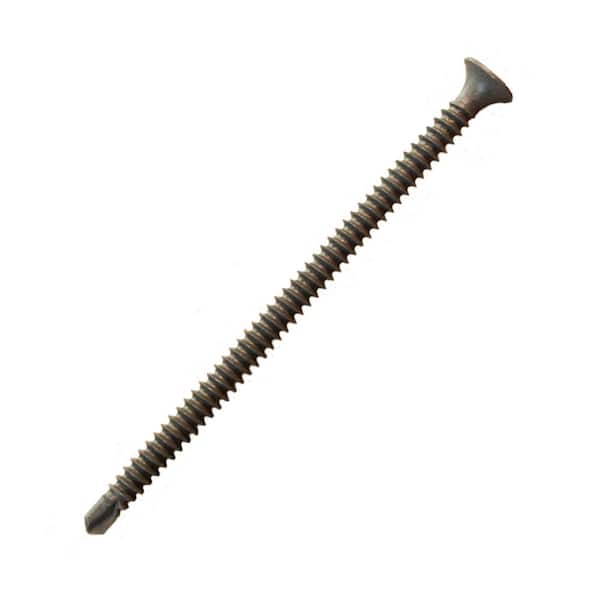 #6 x 1-5/8 in. Exterior Grip-Deck Phillips Drive Bugle Head Heavy Duty Self-Drilling Sheet Metal Screws (1000-Pieces)