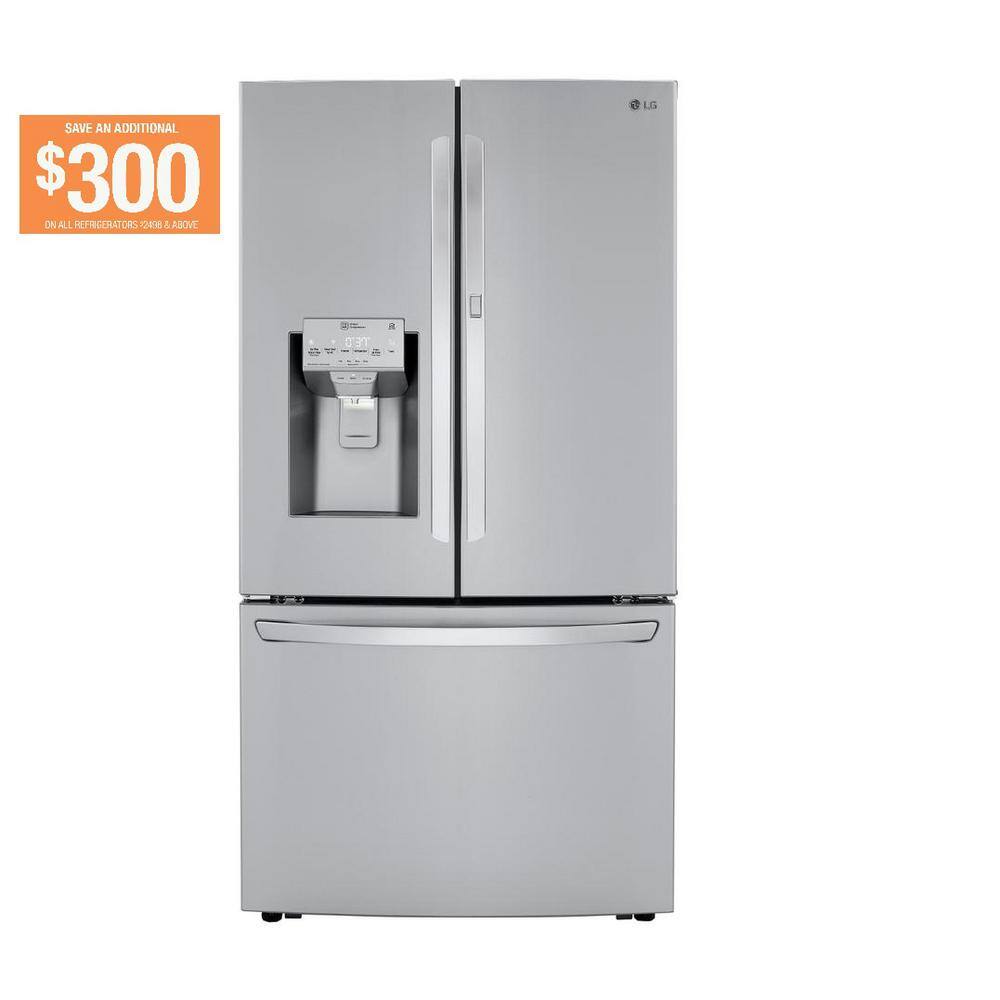 LG Electronics 30 cu. ft. French Door Smart Refrigerator, Door-In-Door ...