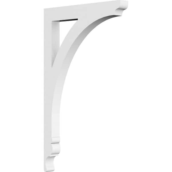 Ekena Millwork 5/8 in. W x 9 in. H x 5-1/2 in. D PVC Legacy Bracket