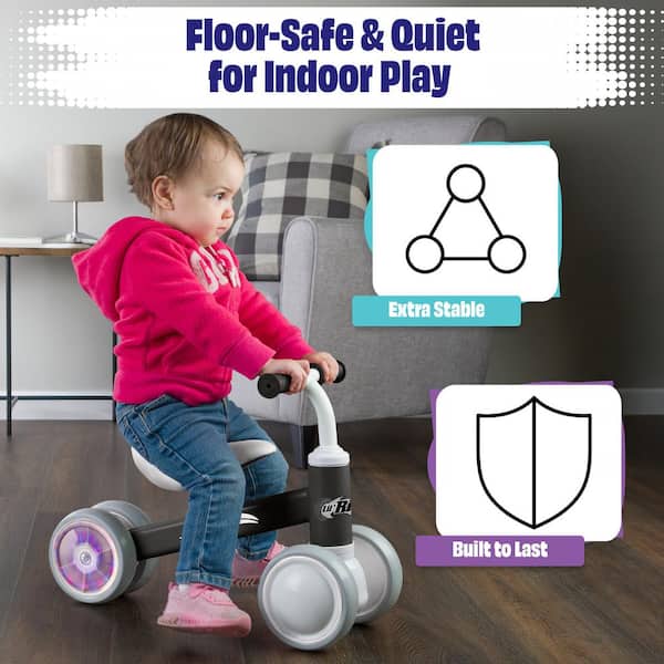 Lil Rider 10-36 Month Baby Balance Bike, Black 80-TG0152 - The