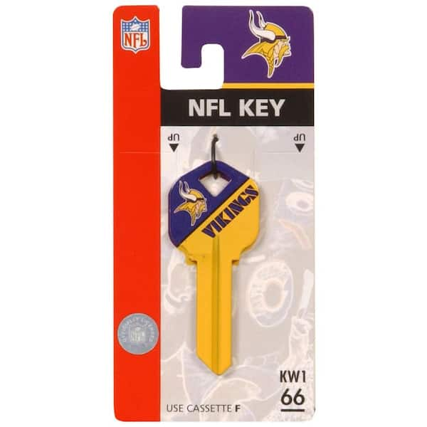 Hillman #66 NFL Minnesota Vikings Key Blank