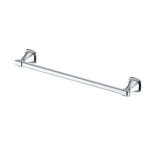 Beverly 18 in. Wall Mounted Towel Bar in Chrome