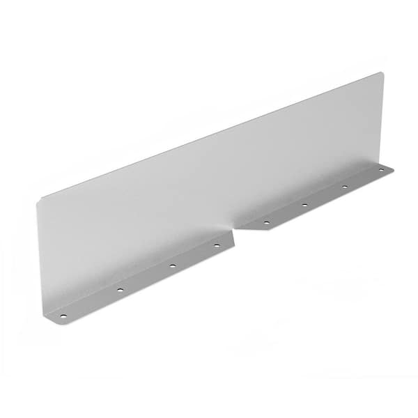 15.7 in. x 3.54 in. x 0.78 in. Quality Aluminum Splash Guard, Rain Gutter Valley Roofing Gutter Guards (2-Pack)