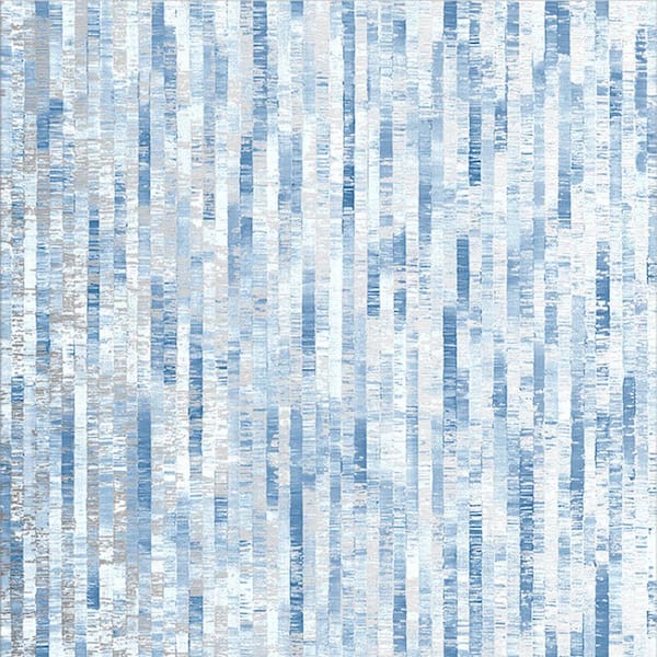 Graham & Brown Betula Sea Breeze Blue Removable Wallpaper Sample