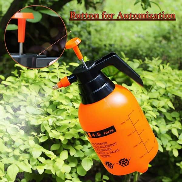 2 gal. Cordless Handheld Pressure Sprayer with Adjustable Brass