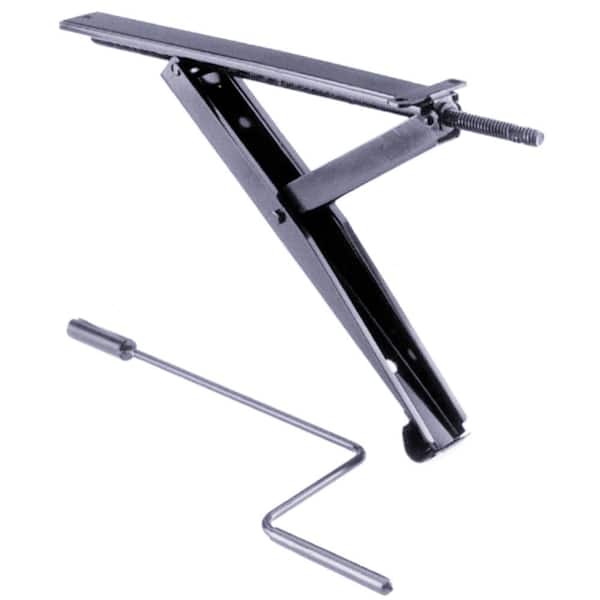 Bal 20 in. Light Trailer Stabilizing Jacks with Handle for Small Camper and Utility Trailer-Set of 2,1000 lbs. Capacity Each