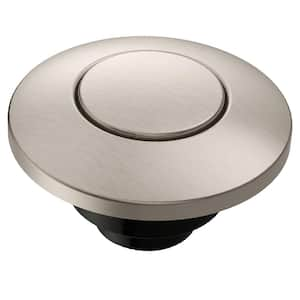 Garbage Disposal Air Switch Controller Button in Spot Resist Brushed Nickel