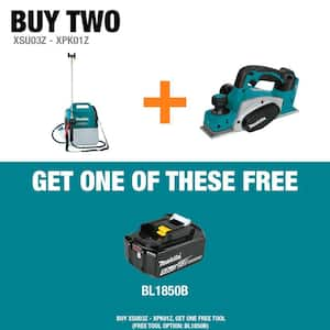 18V LXT Lithium-Ion Cordless 1.3 Gallon Sprayer with 18V LXT Lithium-Ion 3-1/4 in. Cordless Planer