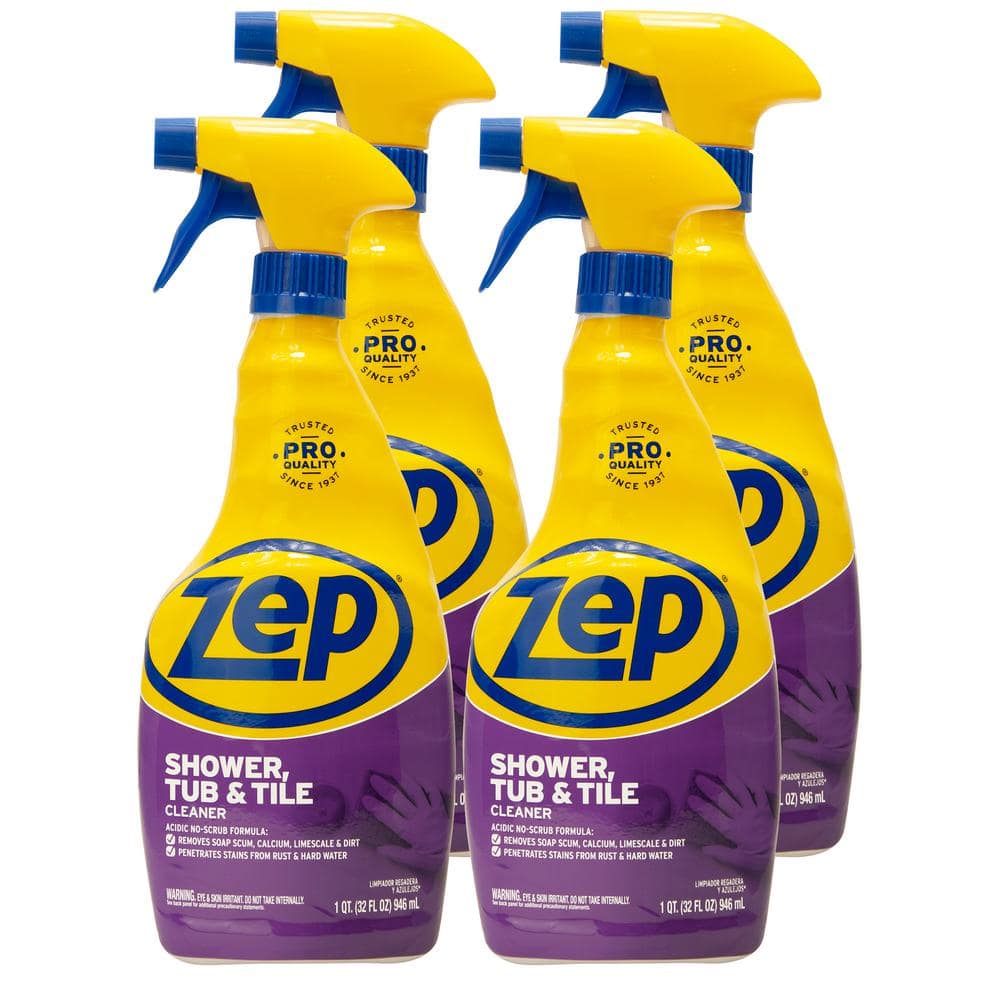 ZEP 1 Gal. Shower Tub and Tile Cleaner ZUSTT128 - The Home Depot
