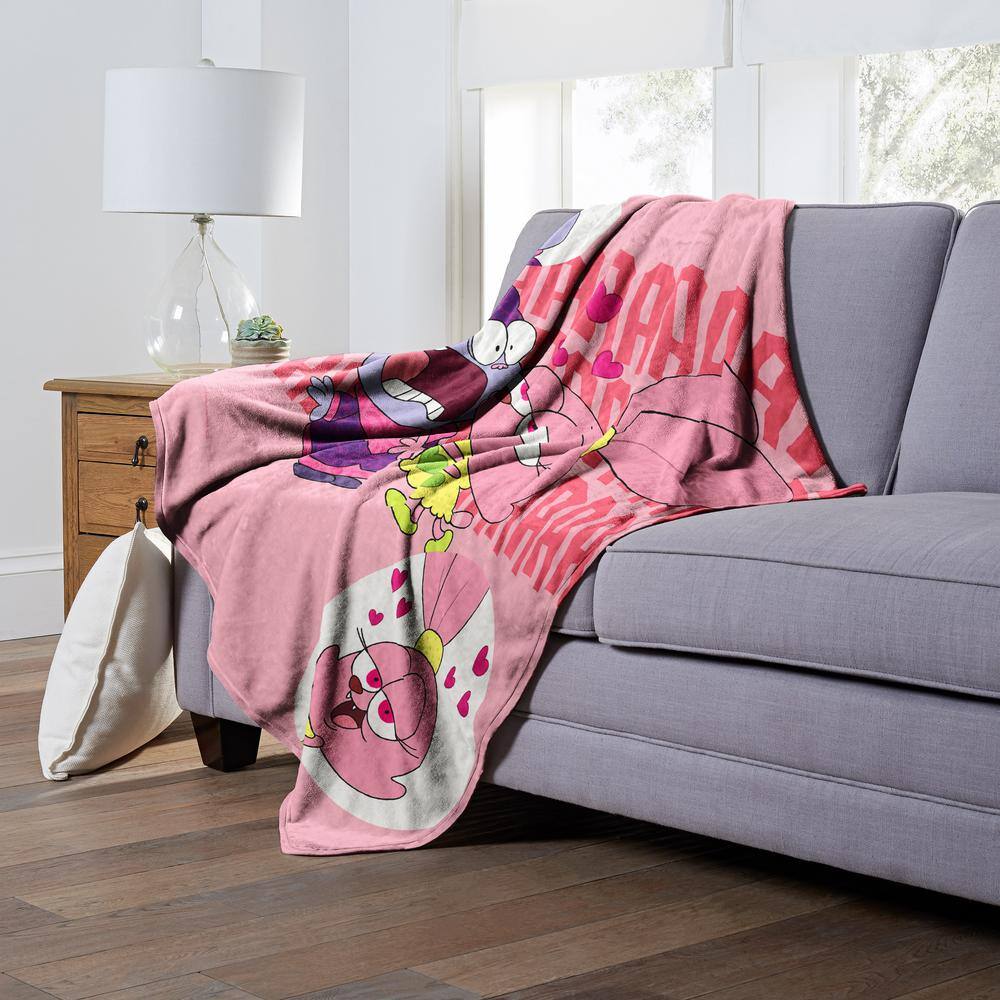 Pink Cartoon Network Chowder Silk Touch Throw Blanket