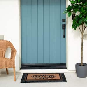 Gatwick 22 in. x 36 in. Flocked Door Mat