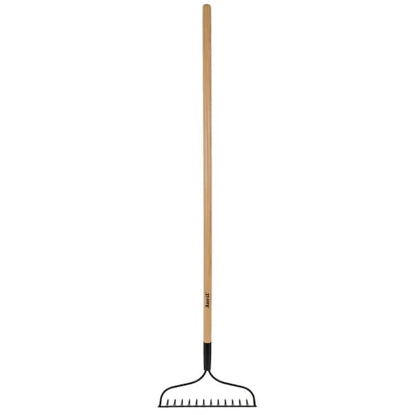 Anvil 48 in. Handle Length, 14 Tine Bow Rake