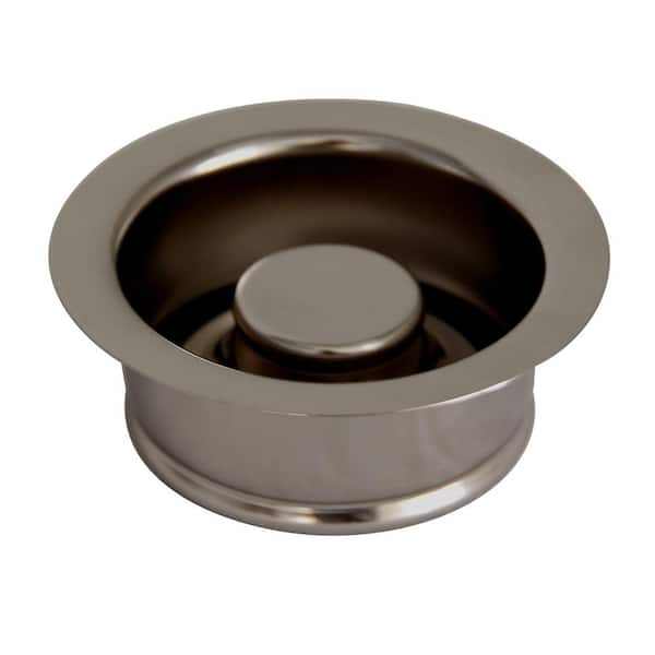 Barclay Products 3-1/2 in. Brass Kitchen Sink Disposal Flange in Polished Nickel