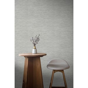 Salt Glaze Sisal Hemp Embossed Vinyl Unpasted Wallpaper Roll (60.75 sq. ft.)