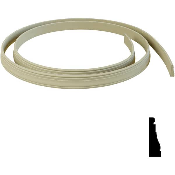 Ekena Millwork 11/16 in. x 144 in. x 2 1/4 in. Resin Casing Flexible Moulding