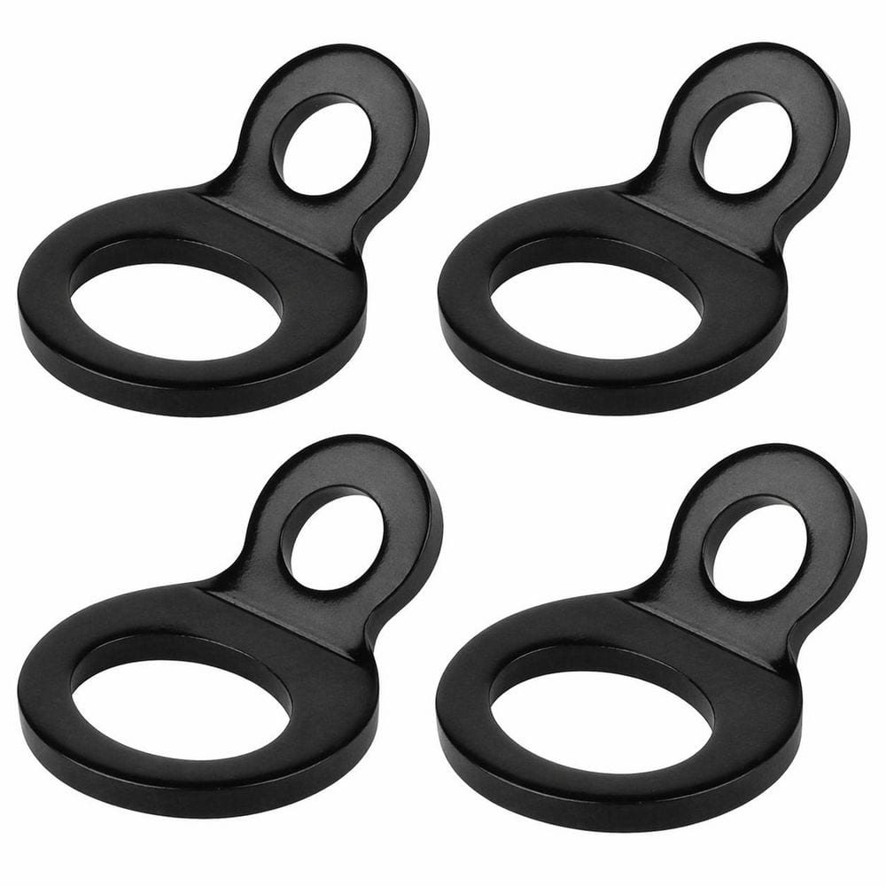 Stainless Steel Multi-Purpose Tie Down Strap Rings Tie-Down Anchors Hooks for Garage Truck Trailer 4-Pack price history on PriceWatchPro