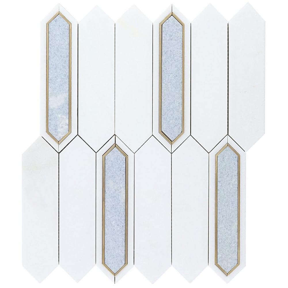 Ivy Hill Tile Raven Blue Celeste 3 in. x 6 in. Polished Marble Floor and  Wall Tile (4 sq. ft./Case) EXT3RD106560 - The Home Depot