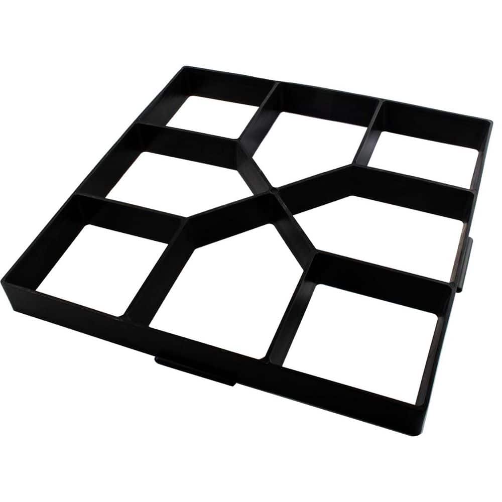 15.7 x 15.7 x 1.57 Square Concrete Path Maker Reusable Stepping Stone Paver Mold for Lawn Patio Garden Walkway price history on PriceWatchPro