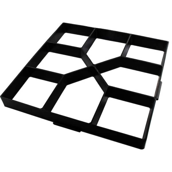 15.7 x 15.7 x 1.57 Square Concrete Path Maker Reusable Stepping Stone Paver Mold for Lawn Patio Garden Walkway