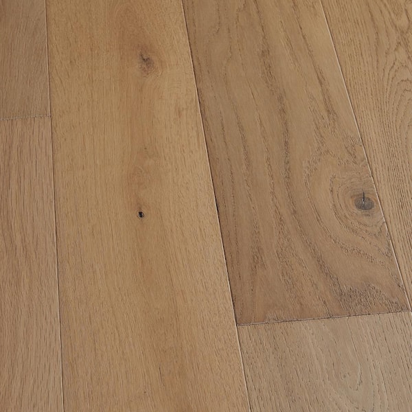 Delano French Oak 1/2 in. T x 7.5 in. W Tongue & Groove Wire brushed Engineered Hardwood Flooring (23.3 sq. ft./case)