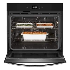 Whirlpool 24 in. Double Electric Wall Oven in Fingerprint Resistant  Stainless Steel WOD52ES4MZ - The Home Depot