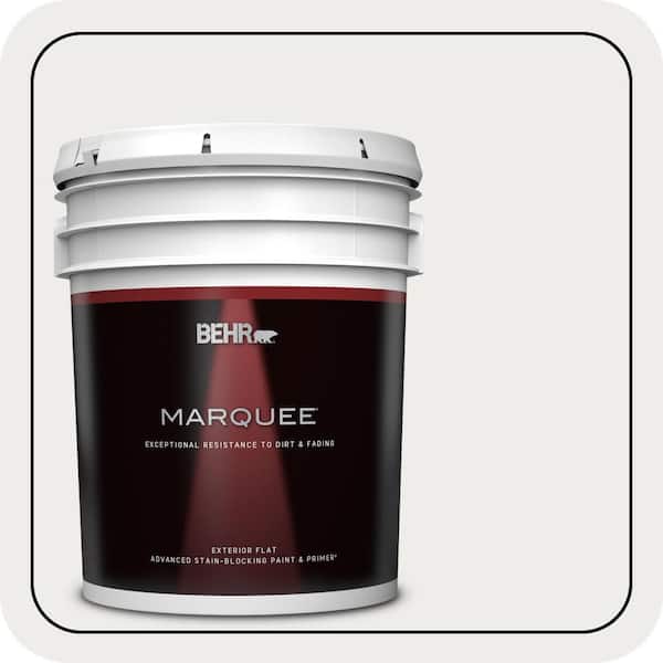 BEHR MARQUEE 5 gal. #PPL-34 Floral Scent Flat Exterior Paint & Primer