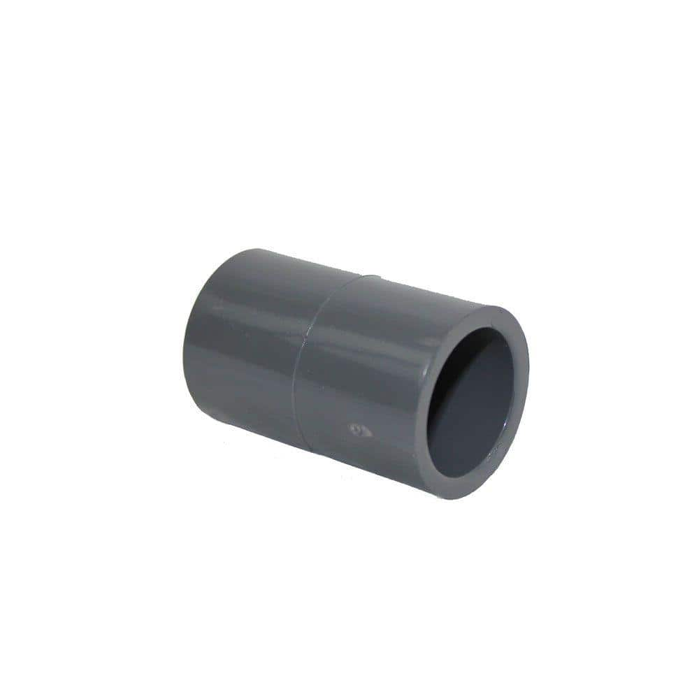 DURA 1/2 in. Sch. 80 PVC Slip x Slip Coupling C829005 The Home Depot