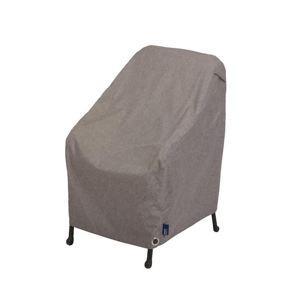 Modern Leisure Garrison Waterproof Outdoor Patio Chair Cover 27 In W X 34 D 31 H Heather Gray 3004 The Home Depot Modern Leisure Garrison Waterproof, Home Depot Outdoor Furniture Covers