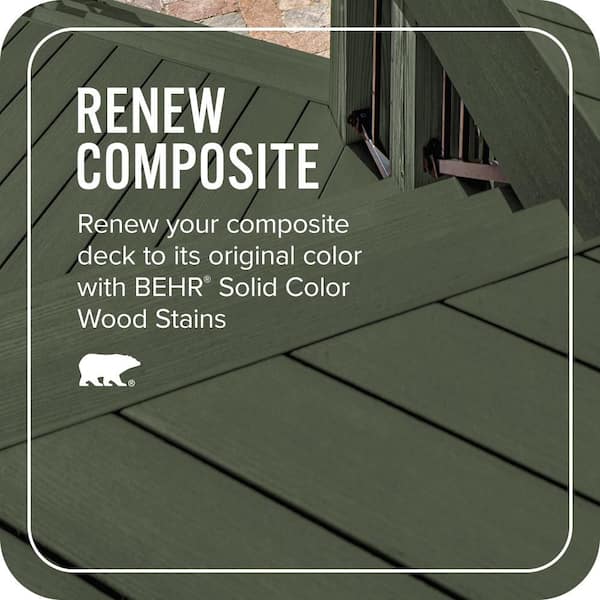Reviews for BEHR DECKplus 1 gal. #SC-120 Ponderosa Green Solid
