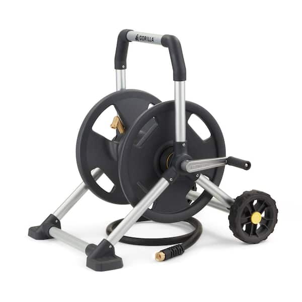 Gorilla 175 ft. Aluminum Zero Rust Mobile Hose Reel GRS-175H - The