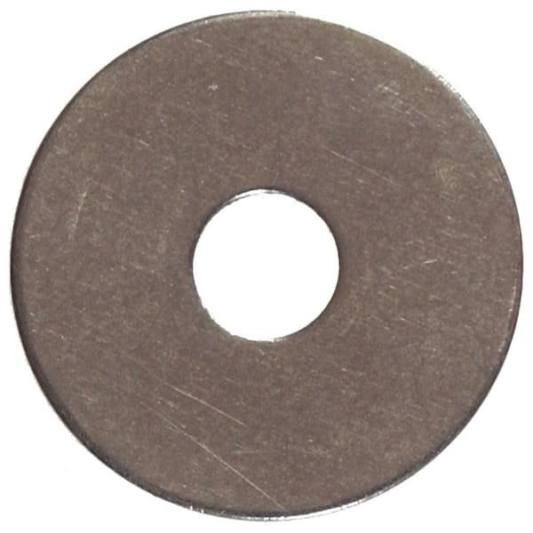 Flat Fender Washer 3/8 x 1-1/4 OD Stainless Steel 18-8-SS 304 Quantity 10 