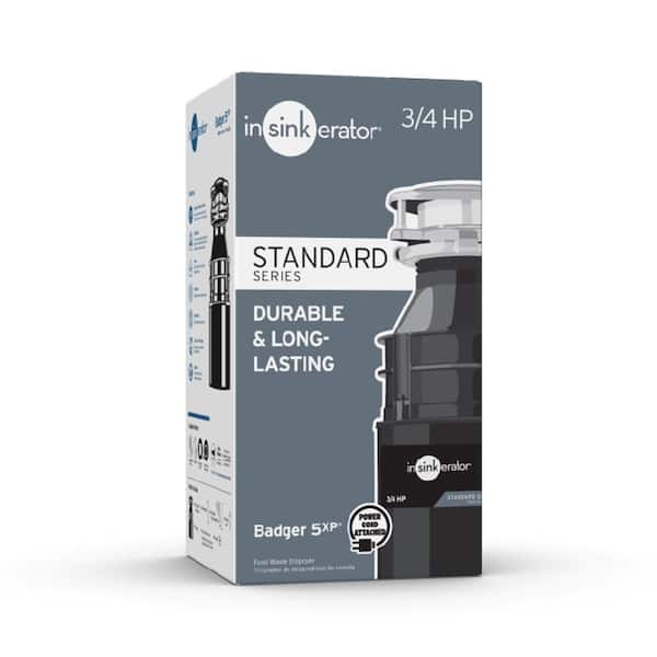 InSinkErator Badger 5XP 3/4 HP Continuous Feed Disposer InSinkErator Badger 5XP 3/4 HP Continuous Feed Disposer