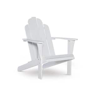 White Shelly Adirondack Chair