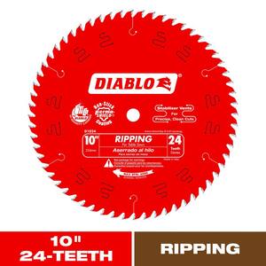 10in. x 24-Tooth Ripping Circular Saw Blade for Wood