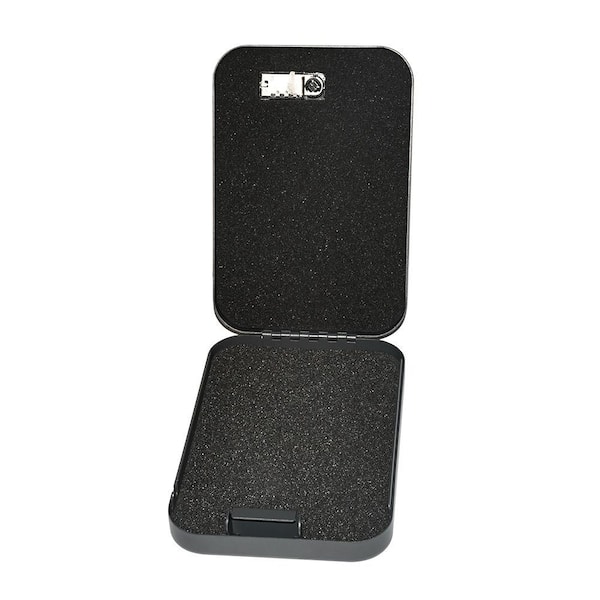 MAXSafes Extra Large 16 Gauge Steel Portable Lock Box Safe with 3