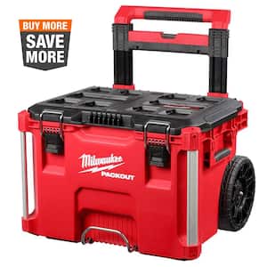 Milwaukee PACKOUT 18.6 in. Tool Storage Crate Bin with Carrying