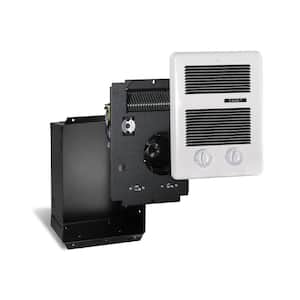 Electric Heater 1,000-Watt 120-Volt Fan-Forced In-Wall Dial Controls in White for sale online