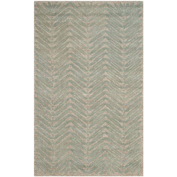 SAFAVIEH Martha Stewart Teak 10 ft. x 14 ft. Animal Print Area Rug  MSR3621E-10 - The Home Depot